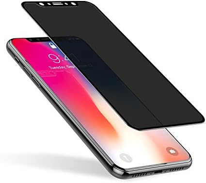 Privacy Screen protector iphone X Screen protector, ARCTIC Commerce iphone X Anti-Spy Privacy Tempered Glass 0.26mm Screen Protector For Apple iphone X
