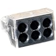 Wago 51198223 6 Conductor Push Wire Connector, Box/50