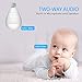 ABAI 360 Degree Fisheye Lens Panoramic VR Bulb LED Light Camera Hidden Wifi Wireless IP Camera For Home Security System Android IOS APP White