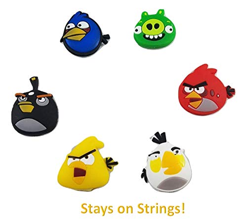 BD INNOVATION ELECTRONICS Tennis Vibration Dampener Funny Emoji 6 Pack! - Thumbnail 3