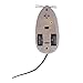 FunsLane Realistic Mouse Pull Back Toy, Emulation Toy For Kid Pet Cat Dog Play Toy, Gray