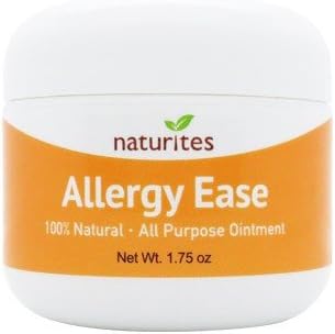 Allergy Ease Cream (Mild) 1.75 oz. All Purpose, 100% Natural, Handmade in USA. Doctor's Formula for Eczema, Psoriasis, Irritated, Itchy, Sensitive, Dry Skin on Face, Hands and Body.