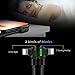 Made for The Game Connecting Cable for Apple- 6 ft 1800mm Length 2A Current 90 Degree USB AM Reversible Cool Working Indicator Designed for Apple iPhone Ipad Charger