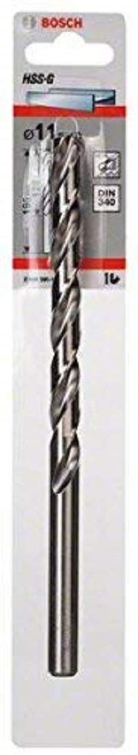 Bosch Professional 1x HSS-G Metal Drill Bit (for metal, Ø 11 mm, Robust Line, Accessory Drill Driver)
