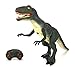 Dinosaur Planet Raptor Remote Controlled RC Battery Operated Toy Velociraptor Figure w/Shaking Head, Walking Movement, Light Up Eyes & Sounds