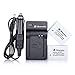 Powerextra 2 Pack Replacement Canon NB-10L Battery and Charger for Canon PowerShot G1 X, G3 X, G15, G16, SX40 HS, SX50 HS, SX60 HS Digital Camera