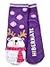 Bath and Body Works 3 Pack Christmas Shea-Infused Lounge Socks. Penguin, Santa & Elf and Polar Bear.