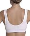Carole Martin Slip-On Wireless Comfort Bra for Women - 36 White