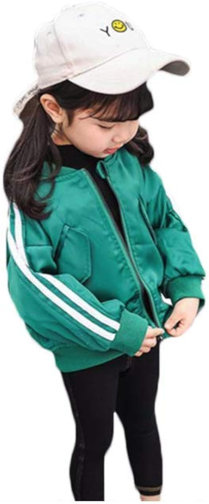 Amazon 子供服 女の子 コート ジャケット 野球服 カーディガン アウター キッズ ガールズ 長袖 秋冬 猫 プリント スポーツ ゆったり コート ジャケット 通販