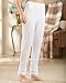 Velrose Snip-it Long Pant Liner, White, 1X