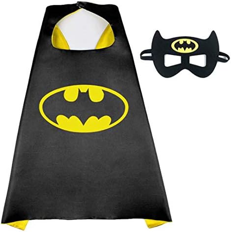 Superhero Dress Up Costumes with Masks and Cape for Kids Halloween Superhero Theme Party Favors