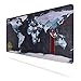 Mornitz NM1 World Map Mousepad Large Gaming Mouse Pad Large Mouse Pad, Extended Mouse Pad with Stitched Edges, Mouse Pad for Computers, XXL Mousepad Anti-Fray Cloth Gaming Mousepad, Map Desk Mat
