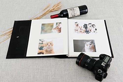 image for Lanpn Photo Album Self Adhesive, Sticky Picture Albums with Magnetic P