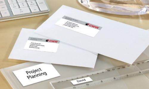 AVERY 3655-100 200 Adhesive Labels White Multi-Purpose 210 x 148 mm. Laser, Inkjet Printing, 210x148 - Image 3