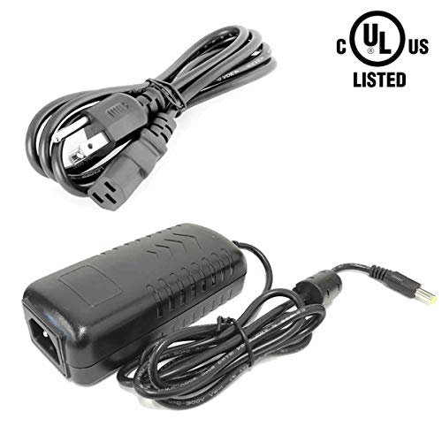 HDView 12V DC 5A 5000mA Power Adapter Supply UL Listed Certified 2.1mm 5.5mm, Power Transformer for Security Camera, 110-240V AC Input
