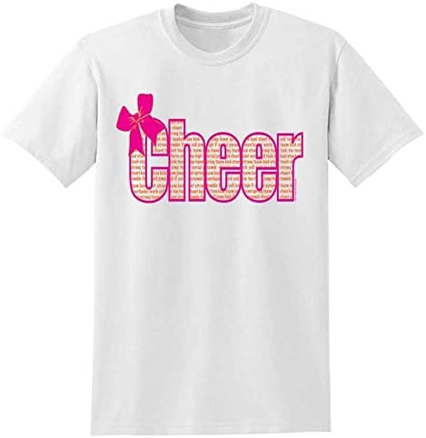 Cheer with Pink Bow Shirt