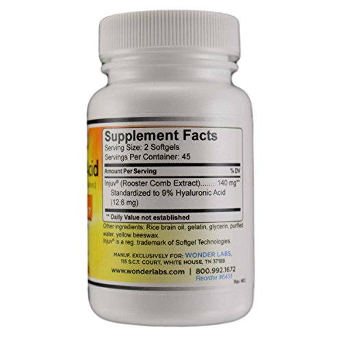 Hyaluronic Acid Rooster Comb Extract 90 Softgels 6451 Buy Online