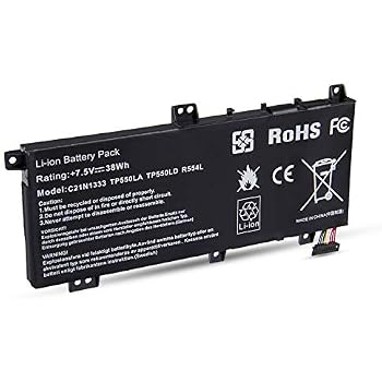 Ersatzakku Für ASUS Laptop | 7,5V 37Wh C21N1347 | Kompatibel Mit X555, A555, F555 Serie & Mehr