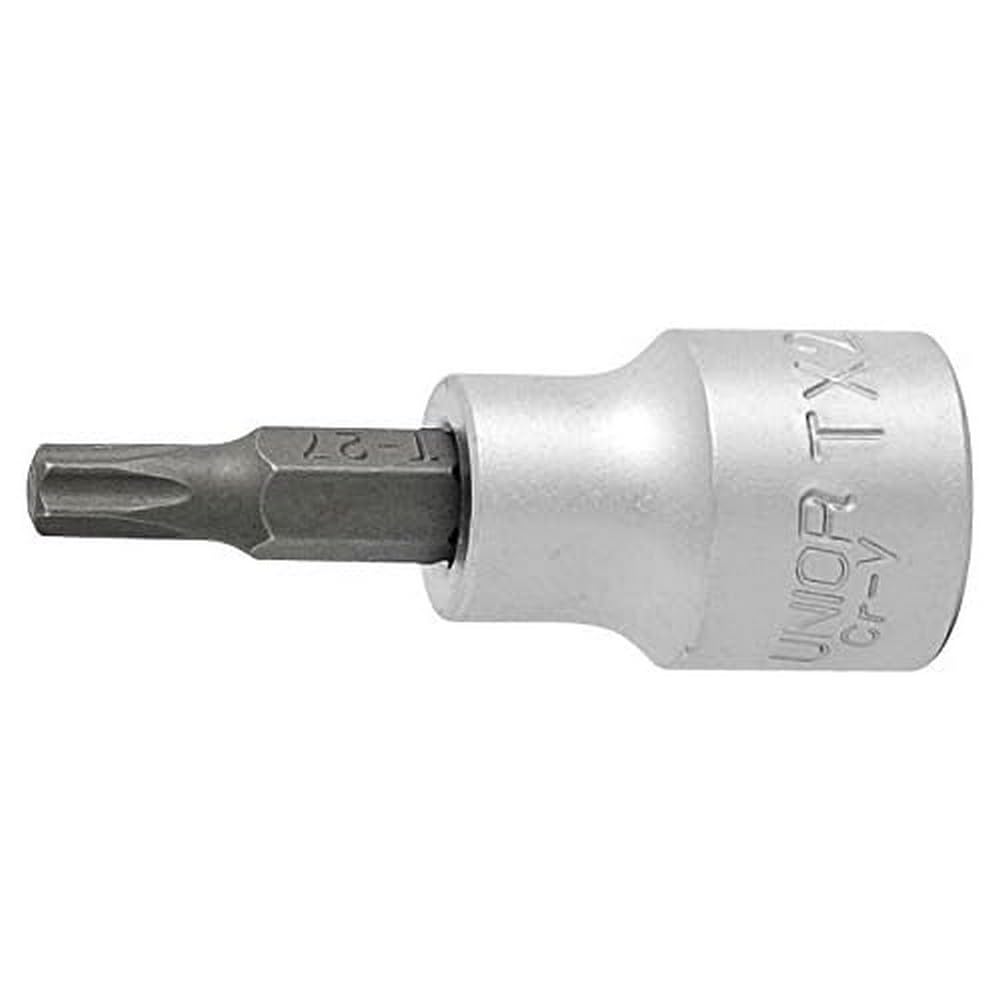 Unior 236/2TX Screw Driver Bit 3/8 Inch with TX Profile, 20 mm