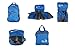 Outlander Packable Handy Lightweight Travel Hiking Backpack Daypack-Dark Blue-L