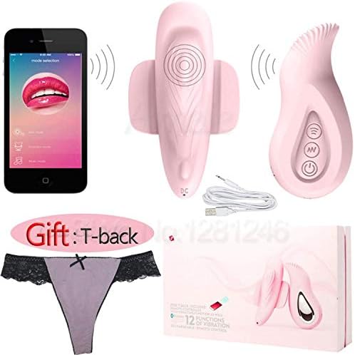SUPUD SHIRT Remote Control Bluetooth APP Underwear Ví-bratór Strap On Invisible Vibrating Panties C-litoral Ví-bratór Sexxz-Toys for Woman,app Control-with Box