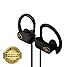 Bluetooth Wireless Headphones w/Mic, Best Earbuds, Noise Cancelling - IPX7 Water & Sweatproof Earbuds - HD Voice Call & Stereo Earphones by Electrics Solution (Black)
