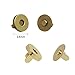 Hysagtek 40 Sets Magnetic Button Clasps Snaps Fastener Clasps DIY Craft Sewing Buttons Knitting Buttons Sets for Sewing, Craft, Purses, Bags, Clothes, Leather, 4 Colors (14mm)