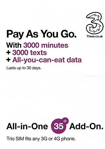 UK Prepaid sim card unlimited data , 3000 minutes , 3000 texts for 30 days, feel at home in 42 countries without data roaming charge, including most European countries