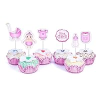 48 Cupcake Toppers It