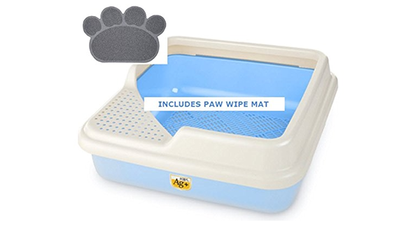 corner sifting litter box