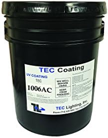 TEC Lighting - 5 Gallon UV COATING for Konica Minolta Machines - Super Hi Bind Gloss | Low Odor