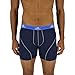 adidas Men's Sport Performance Climalite Boxer Brief Underwear (2 Pack), Night Indigo/Light Onyx, Small/Waist Size 28-30