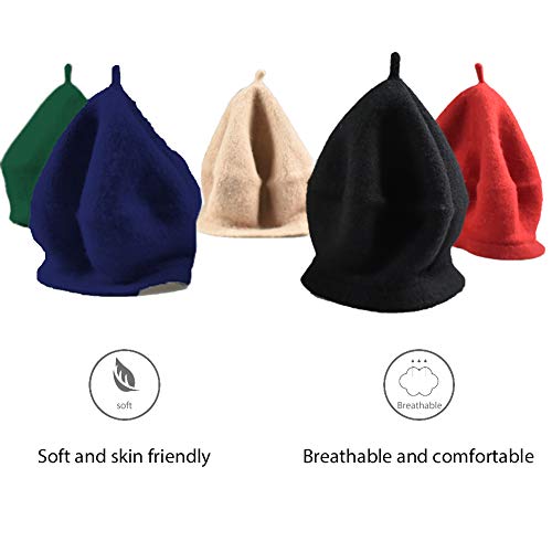 Jolbndcv 6 PCS Beret Hat French Beanie Hat Outdoor Hat Winter Hat Fashion Lady Hat - Thumbnail 6