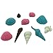 Okallo Products Silicone Seashell Mold MEGA 3 Pack - For Making Chocolate and Candy Sea Shells