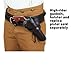 Historical Emporium Standard Right Hand Western Cross Draw Holster Plain Leather, Wild West Single Action Revolver Gun Holster