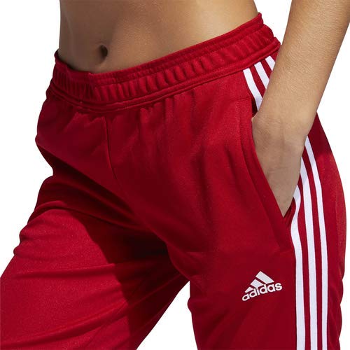 adidas Women's Standard Tiro 19 Pants, Power Red/White, Medium