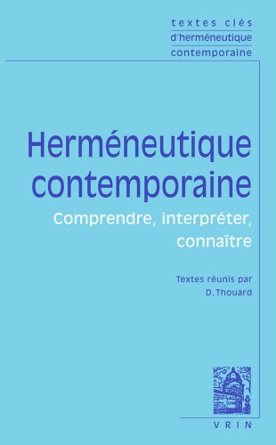 Herméneutique contemporaine
