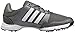 adidas Men's Tech Response Golf Shoe, Iron Metallic/White, 11.5 W US