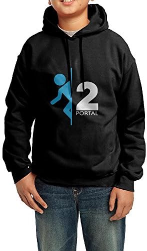 Youth's Portal 2 Aperture Science Innovater(3) 100% Cotton Hoodies Medium