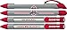 Greeting Pen – Official Ohio State Licensed Rotating Message Pen – Smooth Ballpoint Ink, Proud Buckeyes Gift for Students, Alumni, and Fans - 4 Pack (8043)