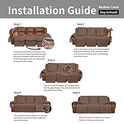 Easy-Going Recliner Sofa Cover, Reversible Couch
