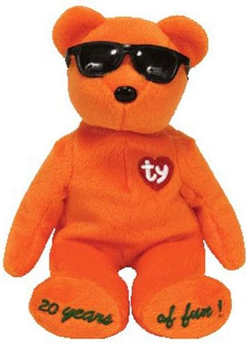 orange beanie baby