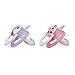 Dr. Brown's PreVent Classic Pacifier, Stage 1 (0-6m),  Unique Pink/Purple, 2-Pack