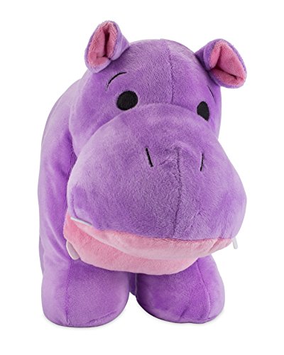 Sasha the Hippo Plush Toy Stuffed Animal Pillow Purple