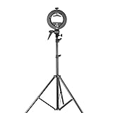 Neewer Studio Photography S-Type Speedlite Bracket Holder with Bowens Mount and 75 inches/190 Centimeters Adjustable Light Stand for Flash Snoot Softbox Beauty Dish Reflector Umbrella