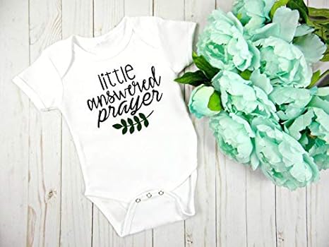 answered prayer onesie