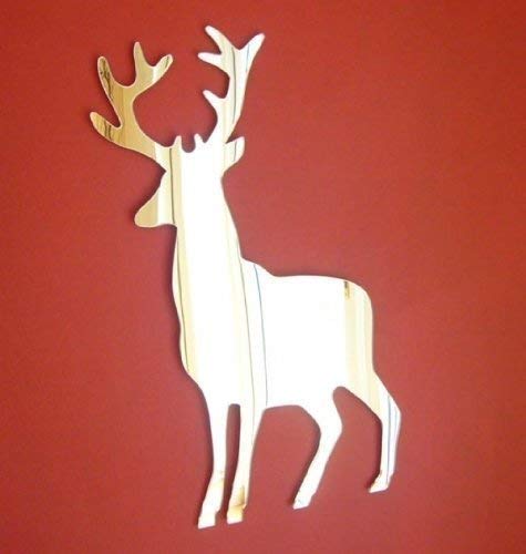 Sendmeamirror Stag Mirror (Looking Forward) 35cm x 16cm