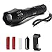 Flashlights Led Rechargeable, Max 900 Lumen, 5 Lighting Modes, Length and Focus Adjustable, Led Torch Light with 2 Rechargeable Batteries and Charger by BOYON
