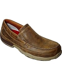 Twisted X Men's Leather Driving Moc Composite Toe