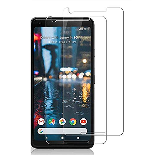 Google Pixel 2 Clear Screen Protector - [2Pack] HD Stronger Screen Protector Tempered Glass Google Pixel 2 Phone